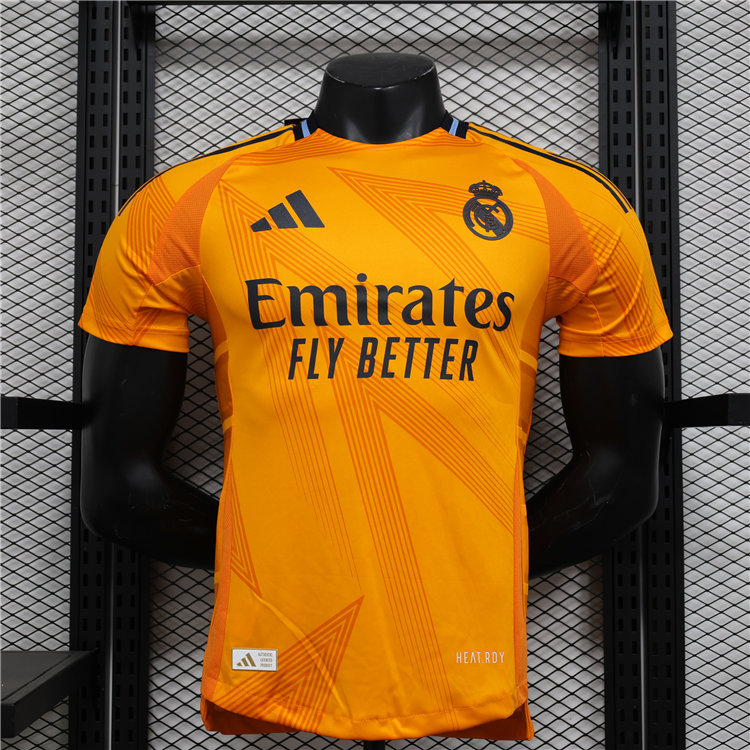 Comfort Fit Authentic Real Madrid 2425 Away Match Shirt
