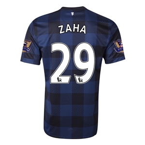 13-14 Manchester United 29 ZAHA Away Black Jersey Shirt - Official