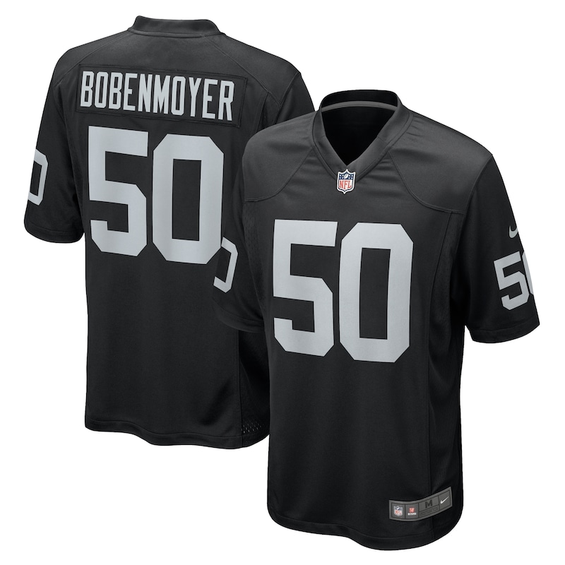 None Jacob Bobenmoyer Record-Breaker LV Raiders Authentic Jersey
