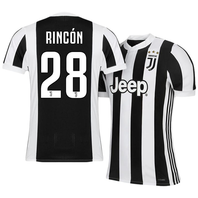 Juventus Home 201718 Tomás Rincón 28 Shirt - Official Replica 18011