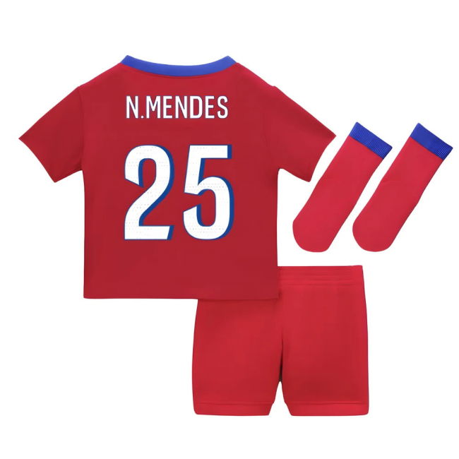 2025-2026 PSG Third Baby Kit (N.Mendes 25)