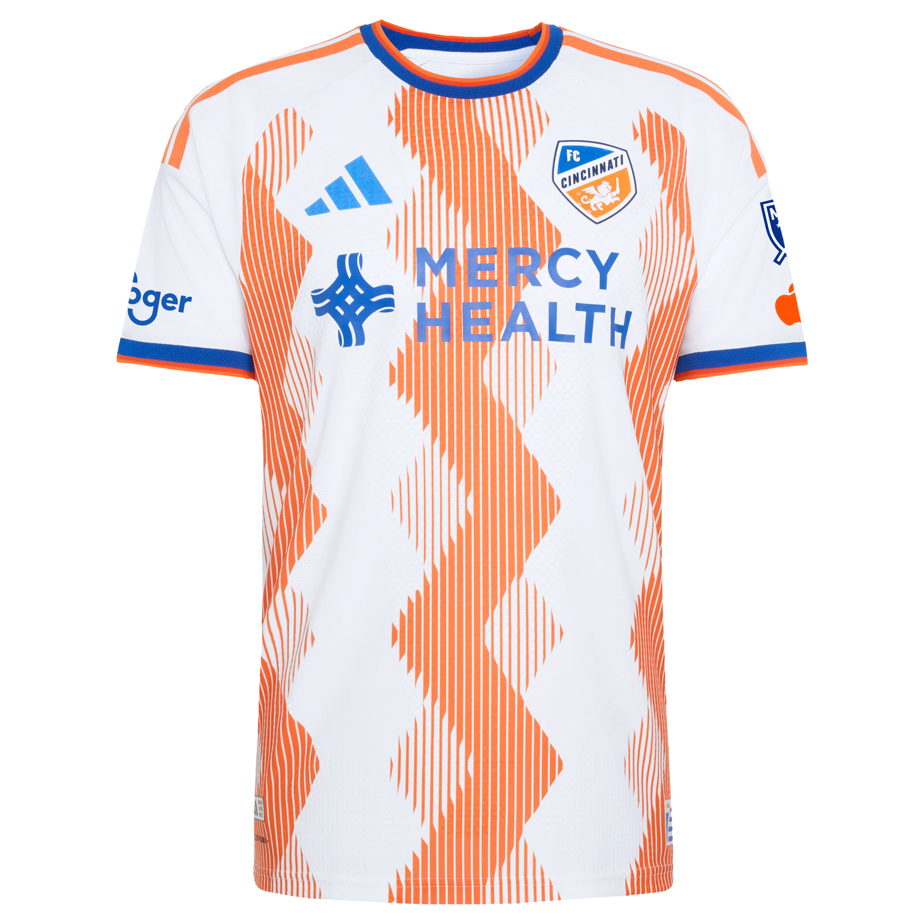 [LK] Pavel Bucha FC Cincinnati 2026 The Seven Hills Kit On-Field Authentic Patch Jersey - White