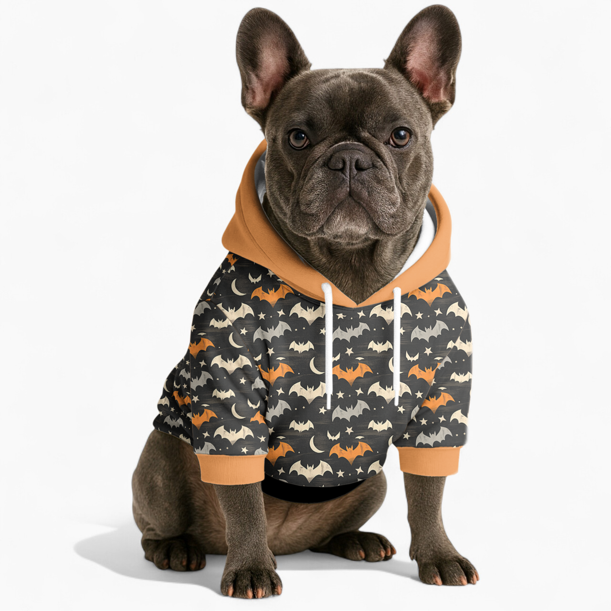Halloween Bats - Frenchie hoodie