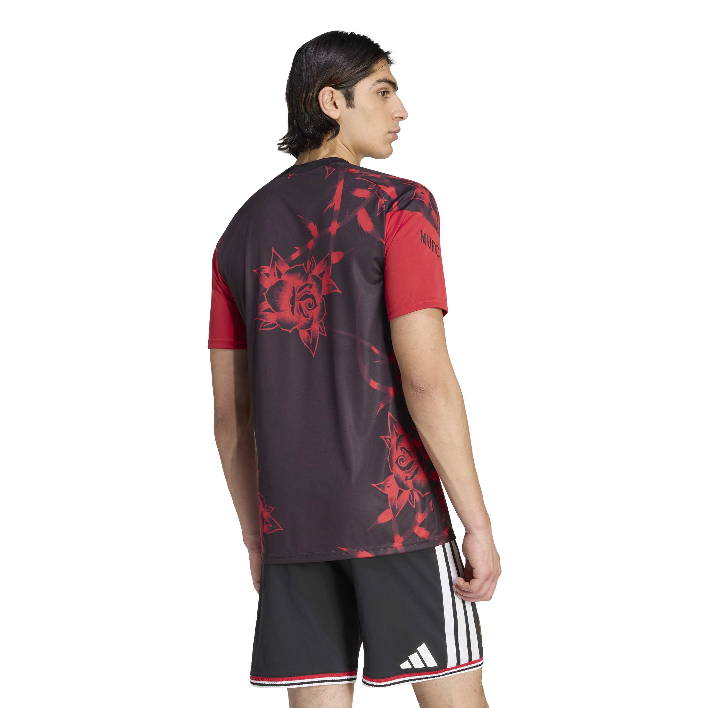 [SJH] Manchester United Home 2026/27 Pre-Match Jersey Top - Black