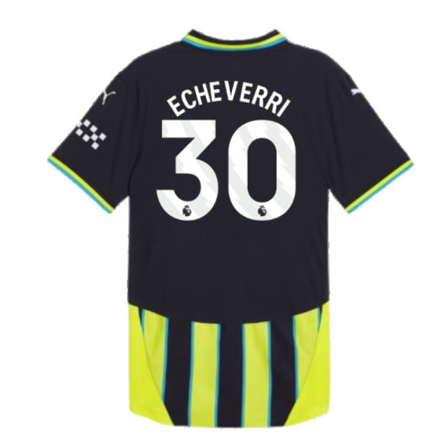 2024-2025 Man City Shirt (Echeverri 30) (Echeverri 30) | Authentic