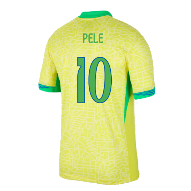 2024-2025 Season Brazilian National Team Home (Pele 10)