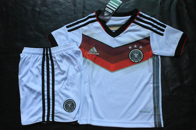 Official Kids 2014 World Cup Germany Home Whole KitShirtShorts