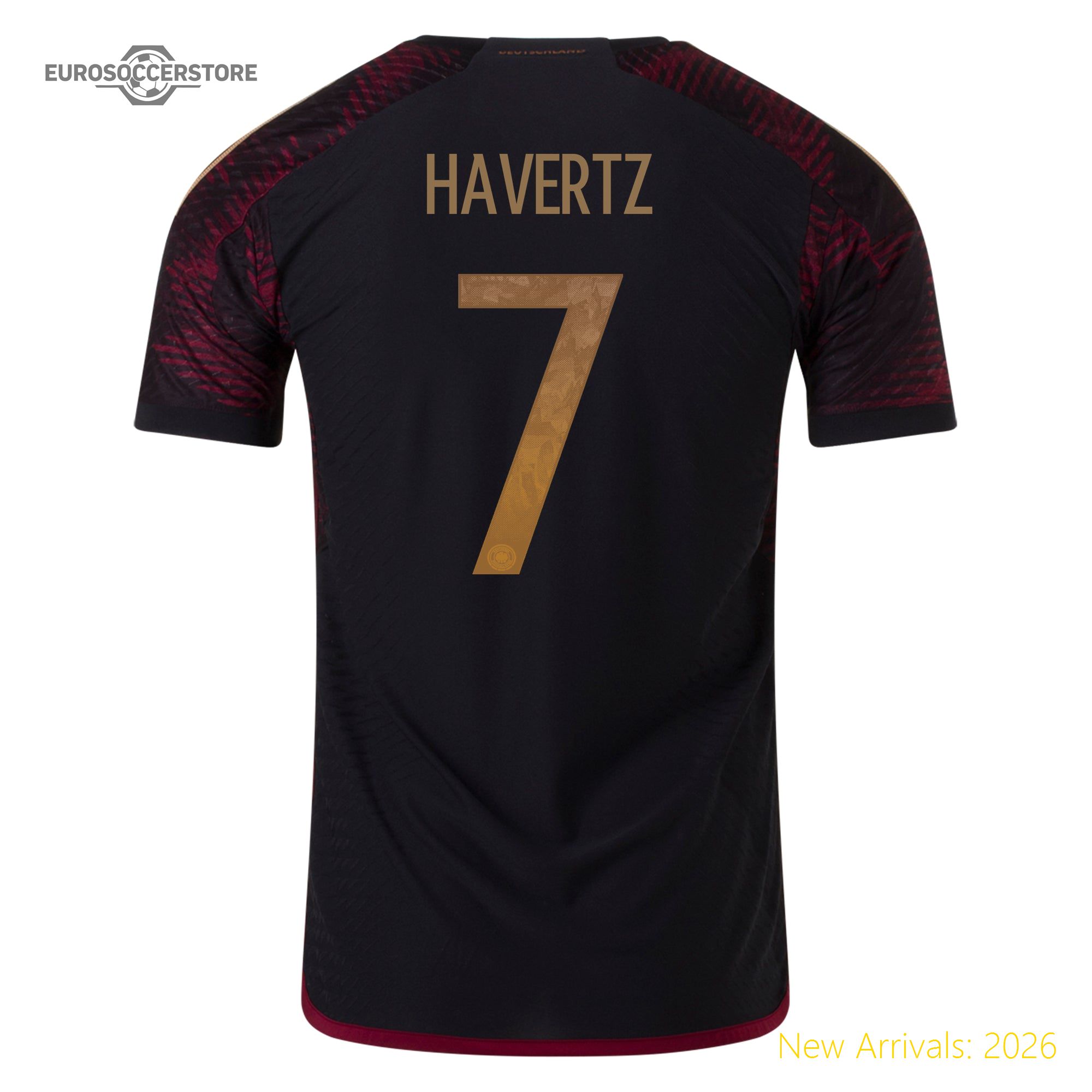 Authentic Replica Men Ger Team Away Top-grade Jersey 2022