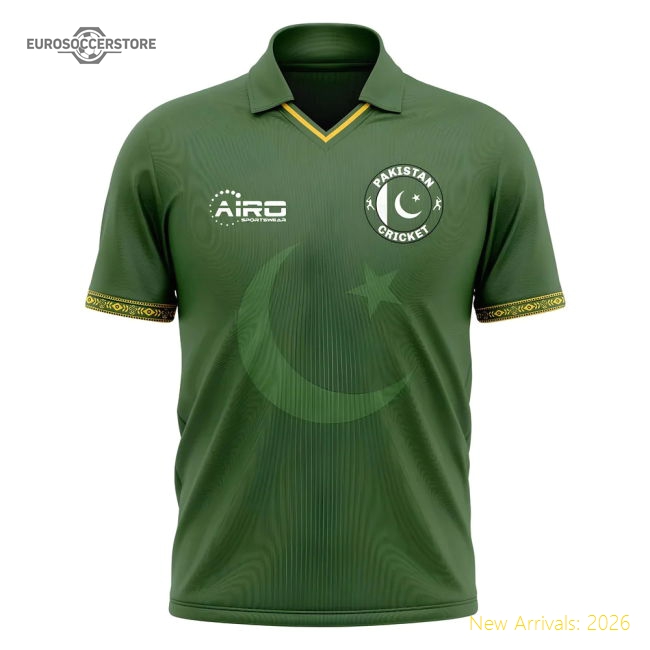 Pakistan Cricket 20252026 Concept Shirt  Elite Sleek Retro