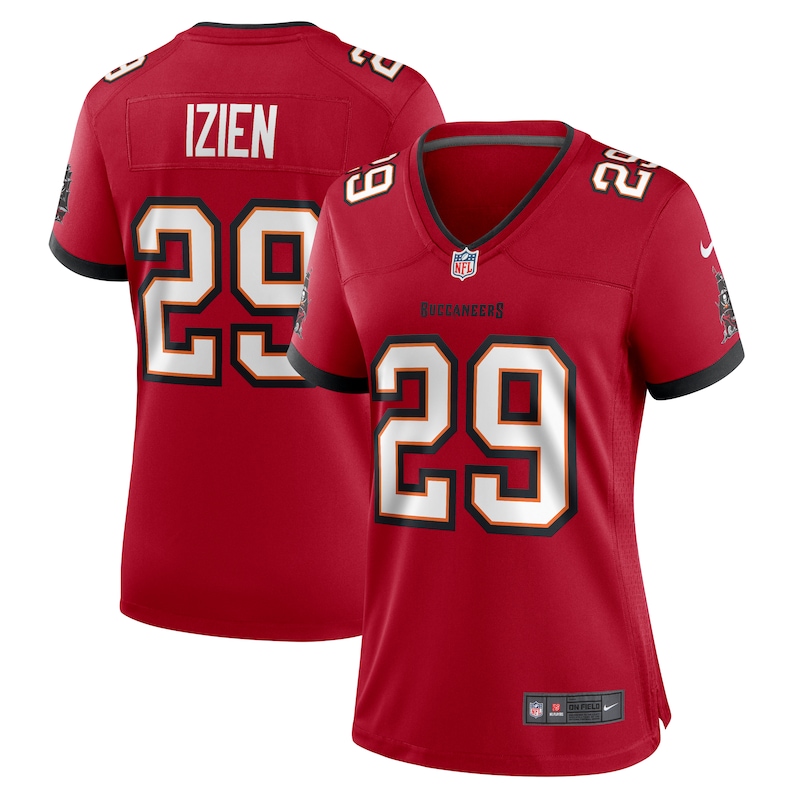 None Christian Izien TB Buccaneers Sleek Officially Licensed Jersey