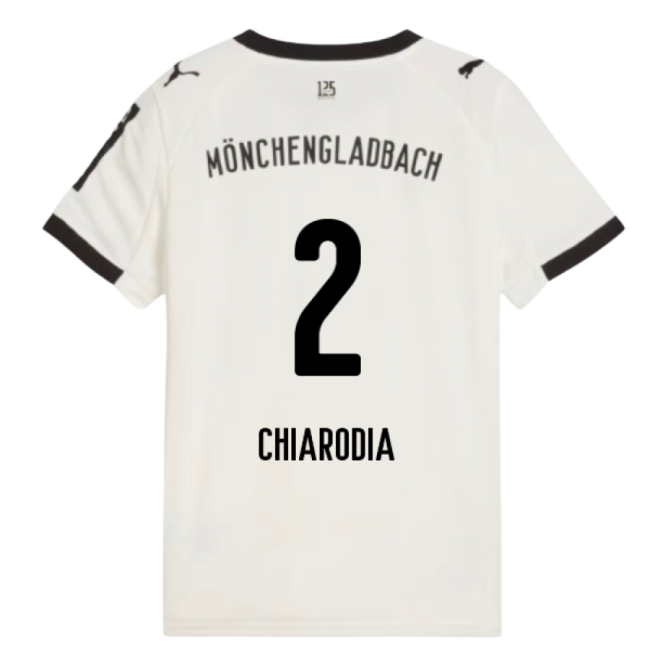 Supporter Football Borussia Mgb Home Shirt Kids Chiarodia #2 Match...