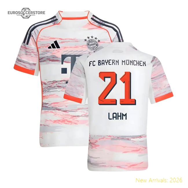Fan-Favorite 2025-2026 Bayern Munich Away Shirt (Kids) (Lahm 21)