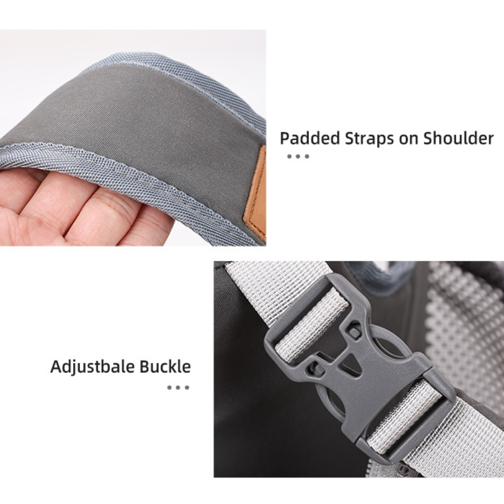 Carrier Backpack – Travel And Hiking Bag For Frenchies Winter Wear