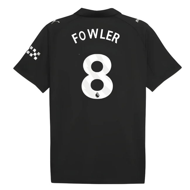 Man City Away Football Shirt 2025-20 - Fowler 8 L M S