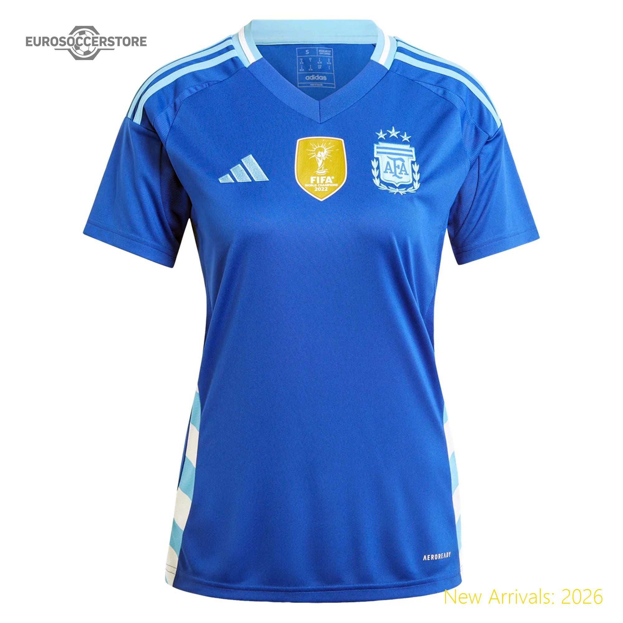 League Approved Women Authentic Arg Soccer Star Away Jersey 2024