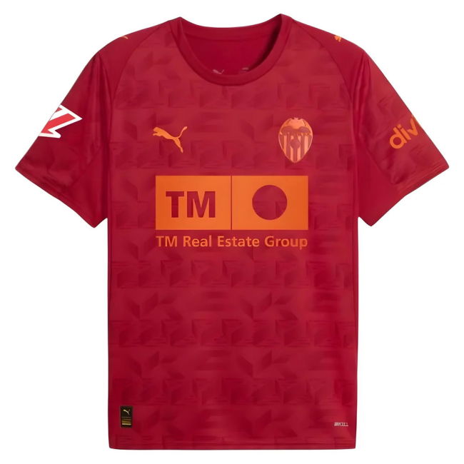 Valencia Stylish Away Jersey 2025-2026 #9