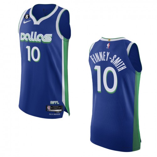Blue DAL Dallas Mavericks #10 Nike Replica Jersey Game Day Wear