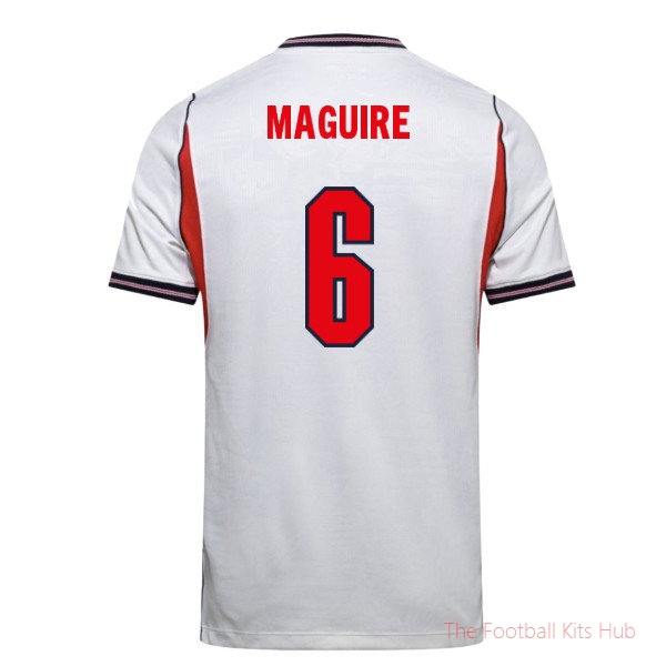 2026-2027 England Home Shirt (Maguire 6)
