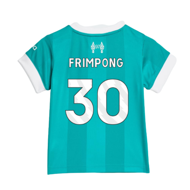 Match Day Liverpool Liverpool Third Baby Kit Frimpong #30 Durable ...