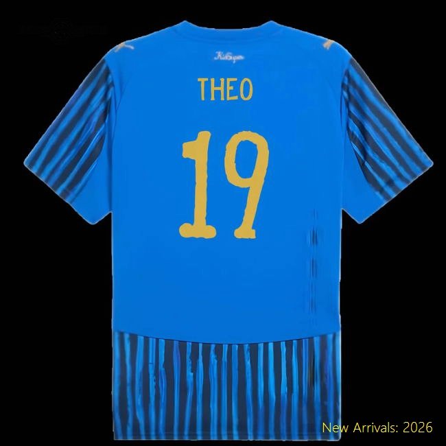 Football Team Theo Comfortable Kids Jersey Puma Drycell Easy-care