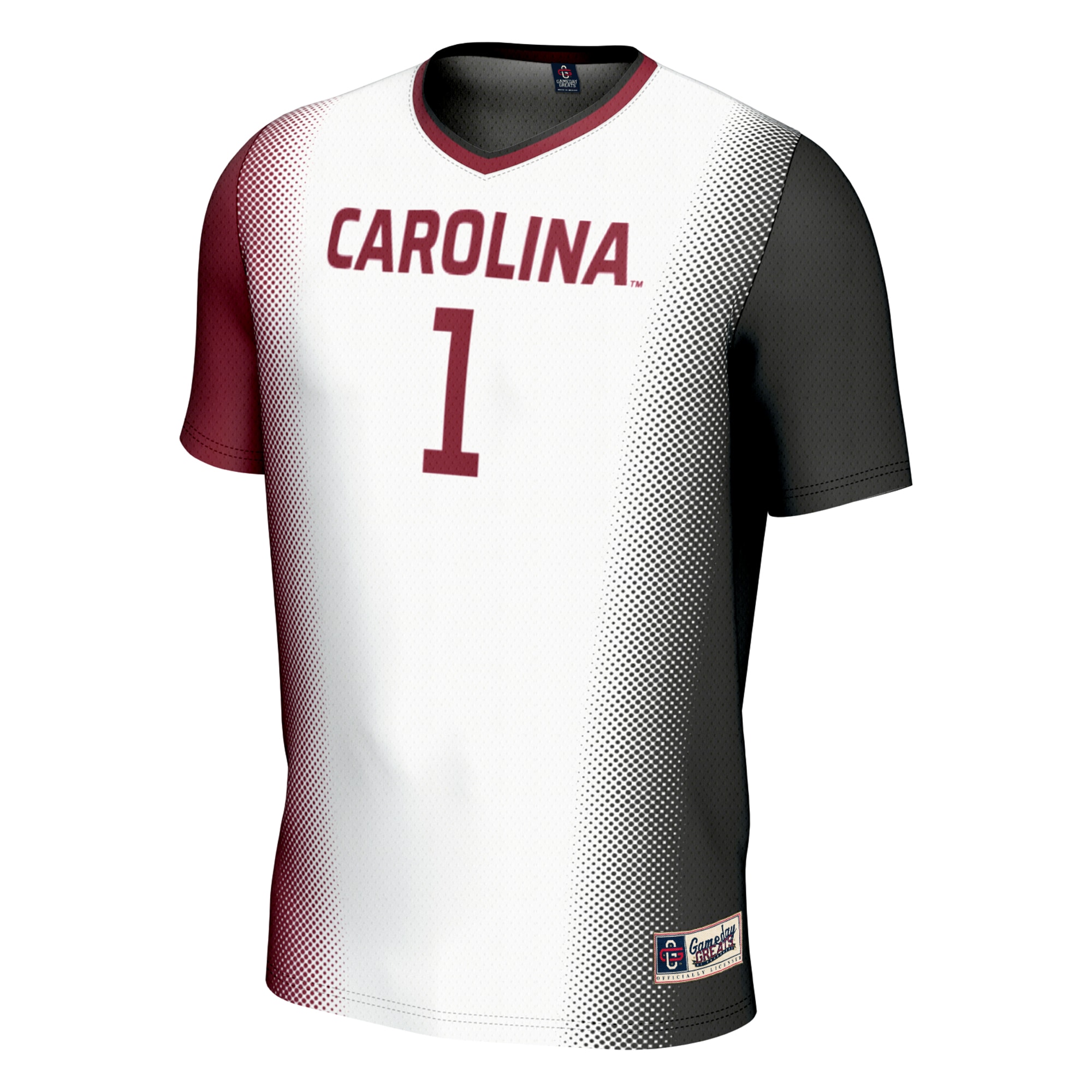 [ESK] South Carolina Gamecocks GameDay Greats Unisex Lightweight Women's Soccer Jersey - White