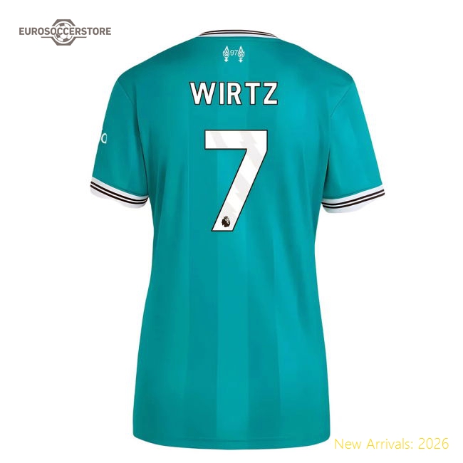 Liverpool Wirtz Premium Womens Jersey Performance Fabric Flattering