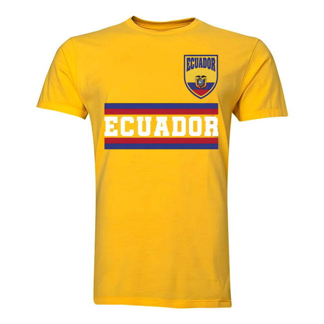 Climate-Control Premium-Quality Ecuador Core Football Country T-Shirt