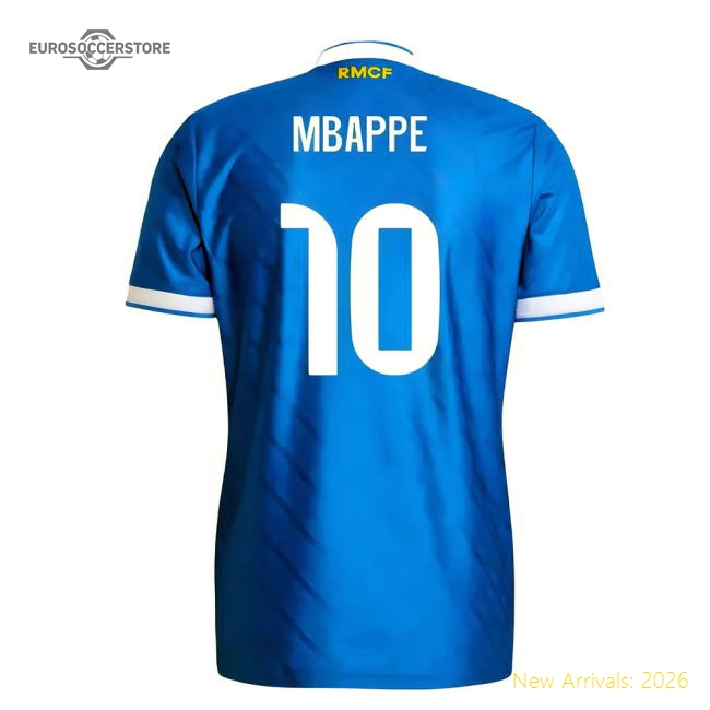 2025-2026 Real Madrid Authentic Change Jersey (mbappe 10)