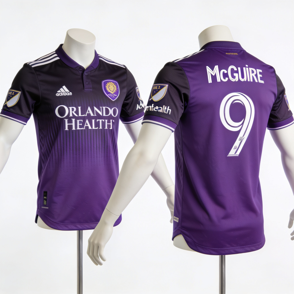 Duncan McGuire Orlando City Authentic Jersey