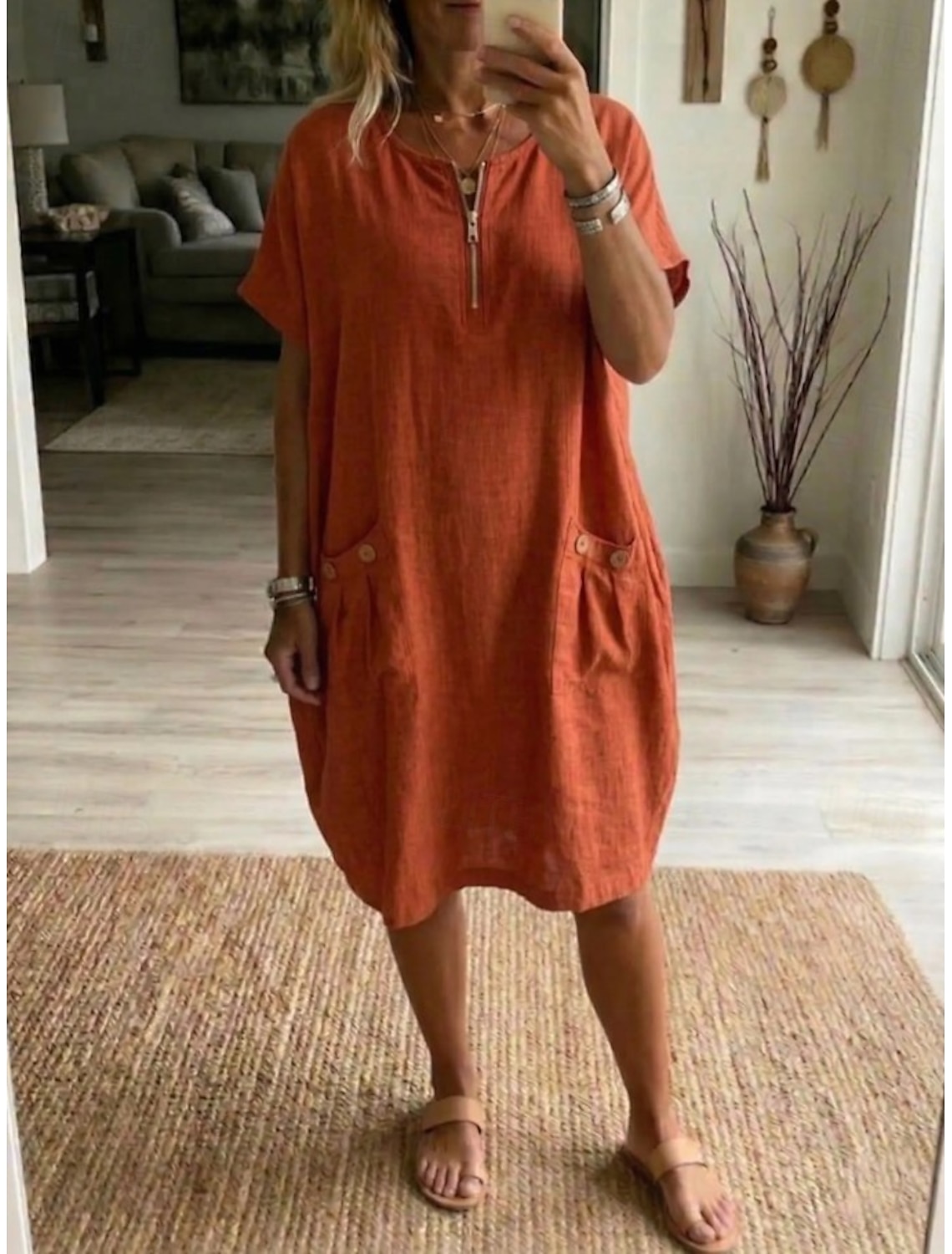 Women's Maxi Dress Shift Dress Sundress Casual Daily Loose Fit Plain Sleeveless Crew Neck Blue Black White Light Green Summer Spring Fall