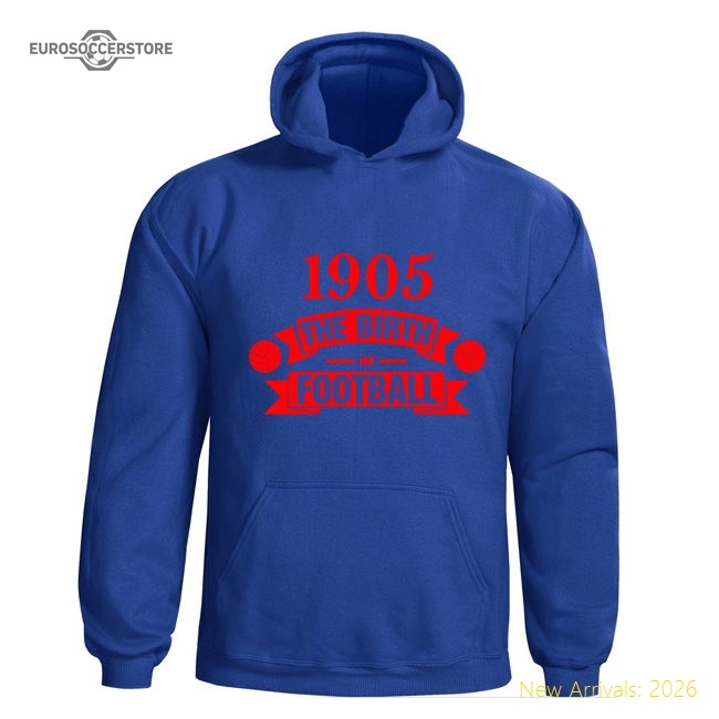Crystal Palace Birth Of Football Hoody (blue) - Excellent Value