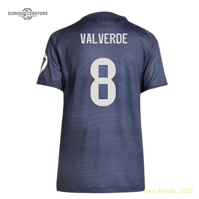 Sophisticated Football Team Ladies Valverde Jersey 2025-2026