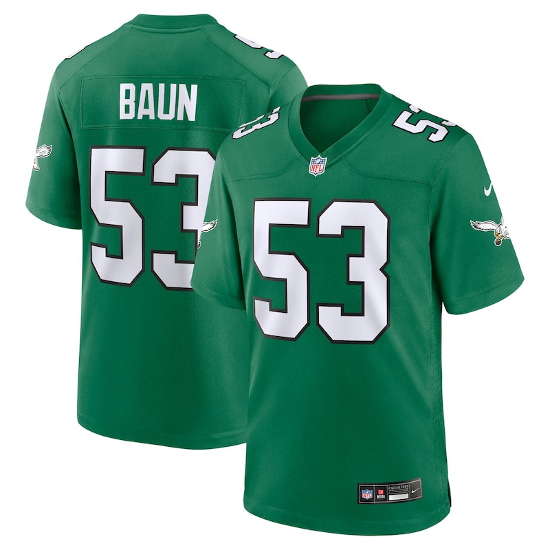 None Zack Baun Philadelphia Eagles Budget-Friendly Replica Jersey