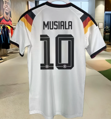 [JGK] Germany Jamal Musiala 10 White Home Jersey Youth 2026 World Cup