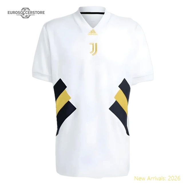 2023-2024 Juve Icon Training Jersey (white) - Supporter Edition