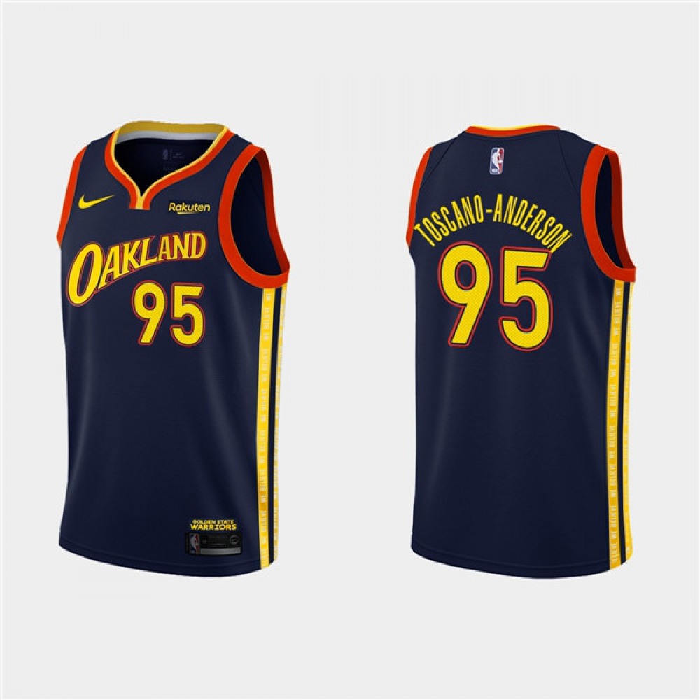 Durable Jersey Golden State Warriors 95 - Navy City Edition - Must-Have Jersey