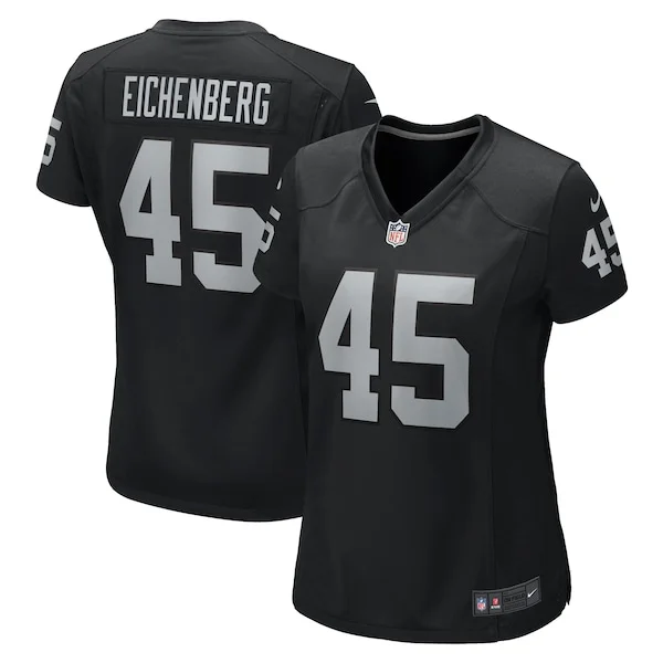 None Tommy Eichenberg Game Jersey - Black | NFL Player Jersey
