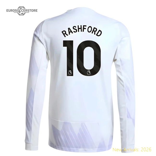 Premium-grade 2025-2026 Man Utd Authentic Long Sleeve Away Shirt (r