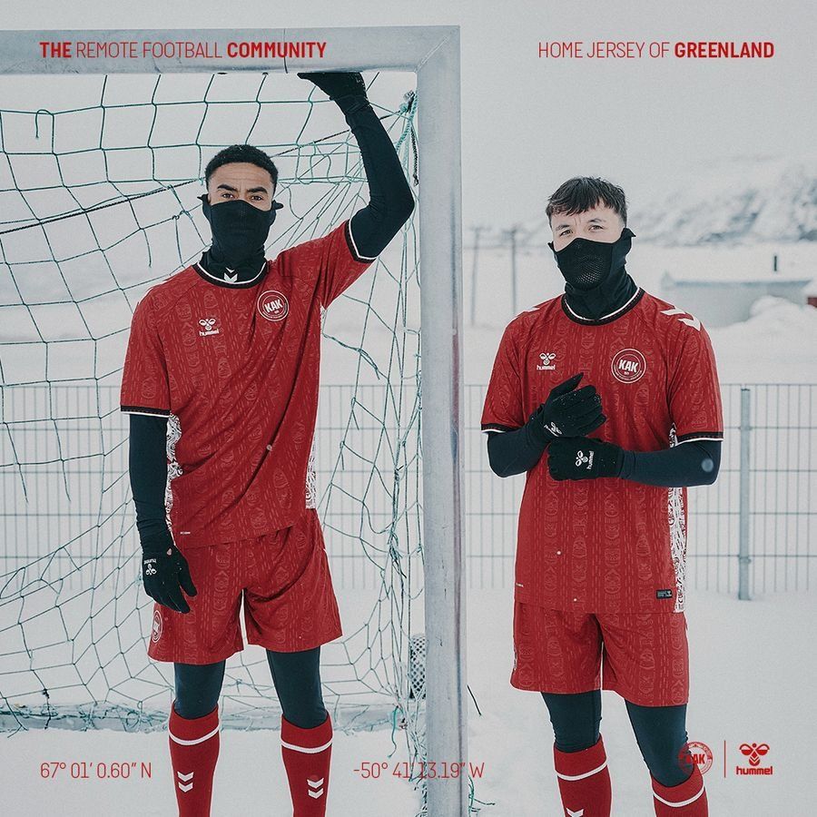 Greenland Home Shirt 2025 In Multiple Adult Sizes