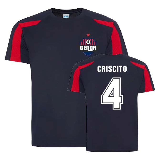 Official 2025-2026 Genoa Training With Special Edition Design