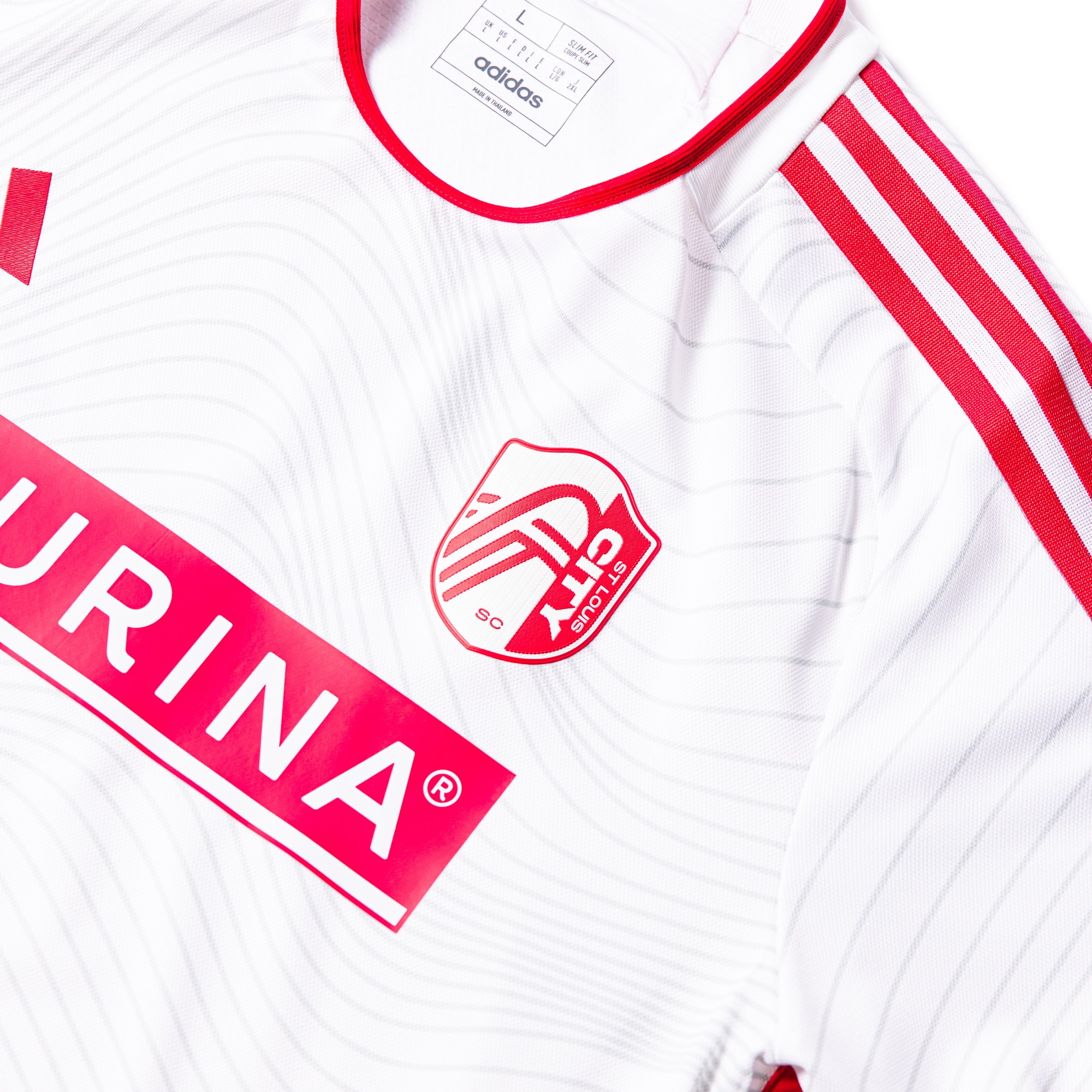 [JED] St. Louis City SC 2024 The Confluence Kit Authentic Custom Jersey - White