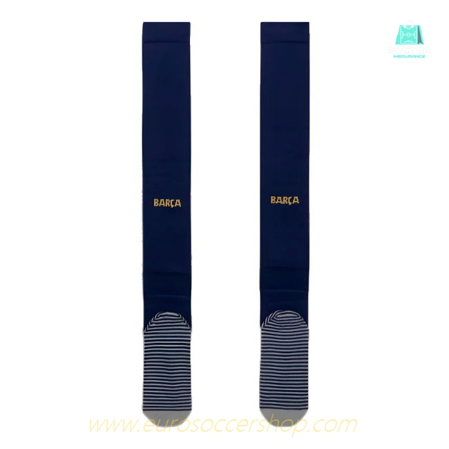 2024-2025 Barcelona Home Socks (Navy)