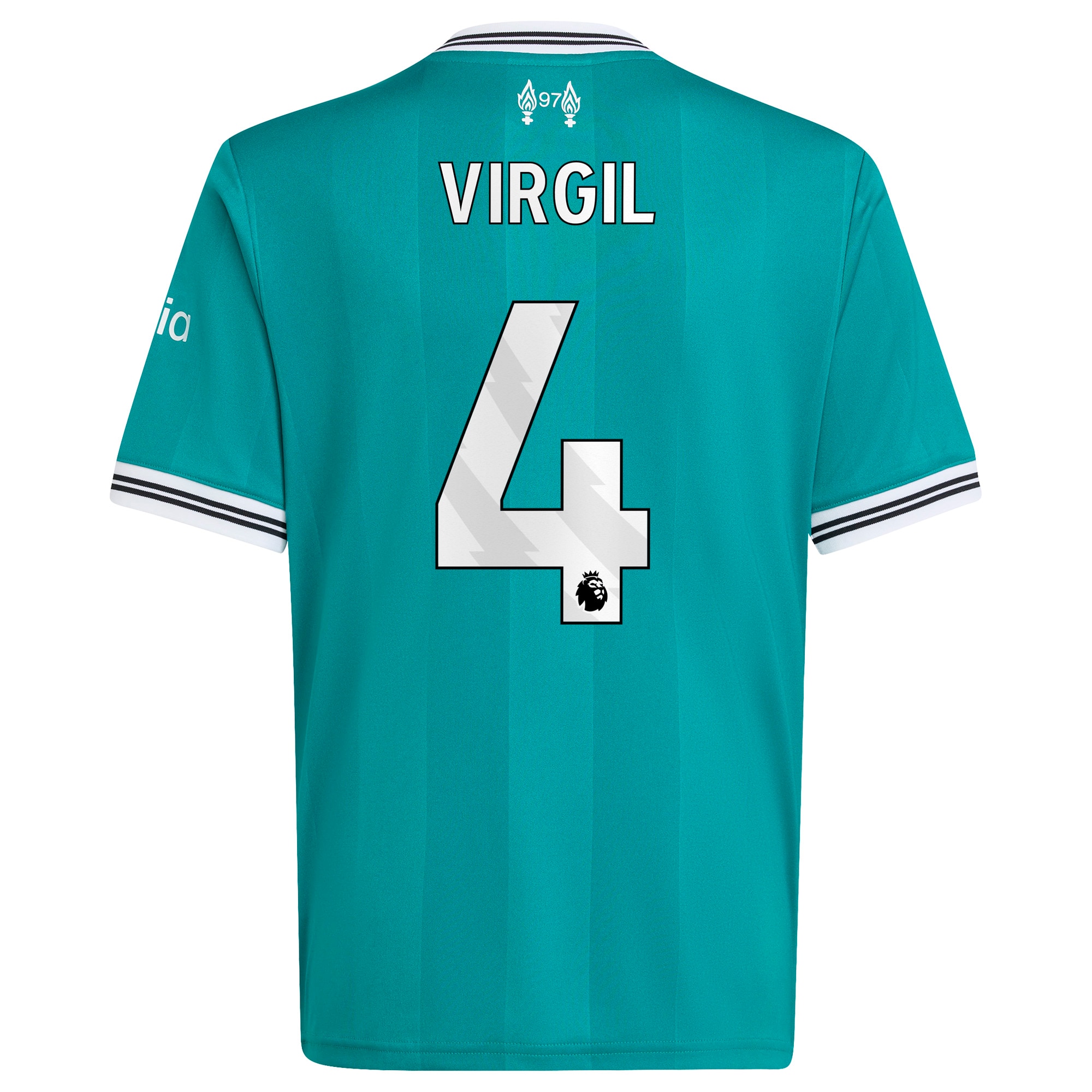 [JED] Virgil van Dijk Liverpool Youth 2025/26 Third Replica Player Jersey - Green