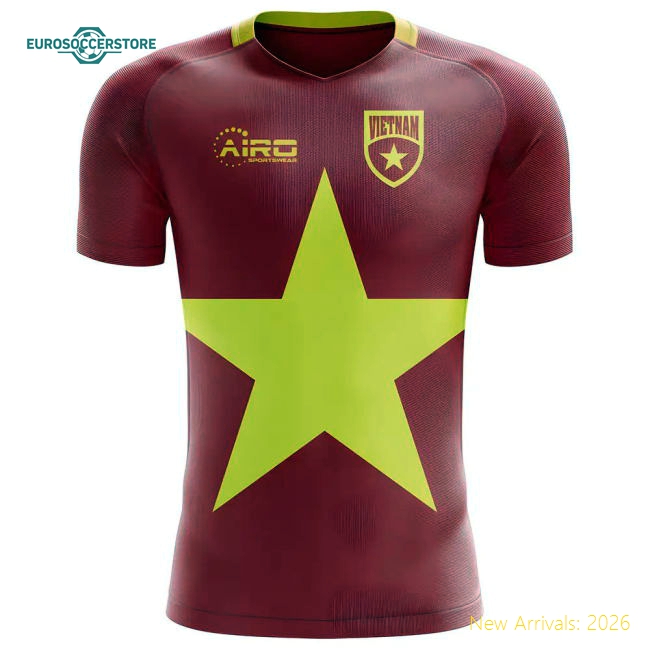 2025-2026 Vietnam Home Concept Football Shirt - Womens