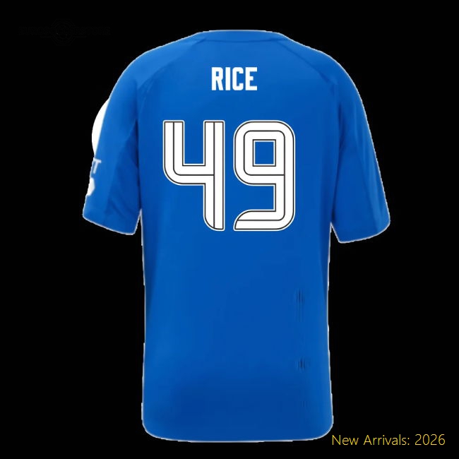 Football Team Rice Comfortable Kids Jersey Climacool Tag-free