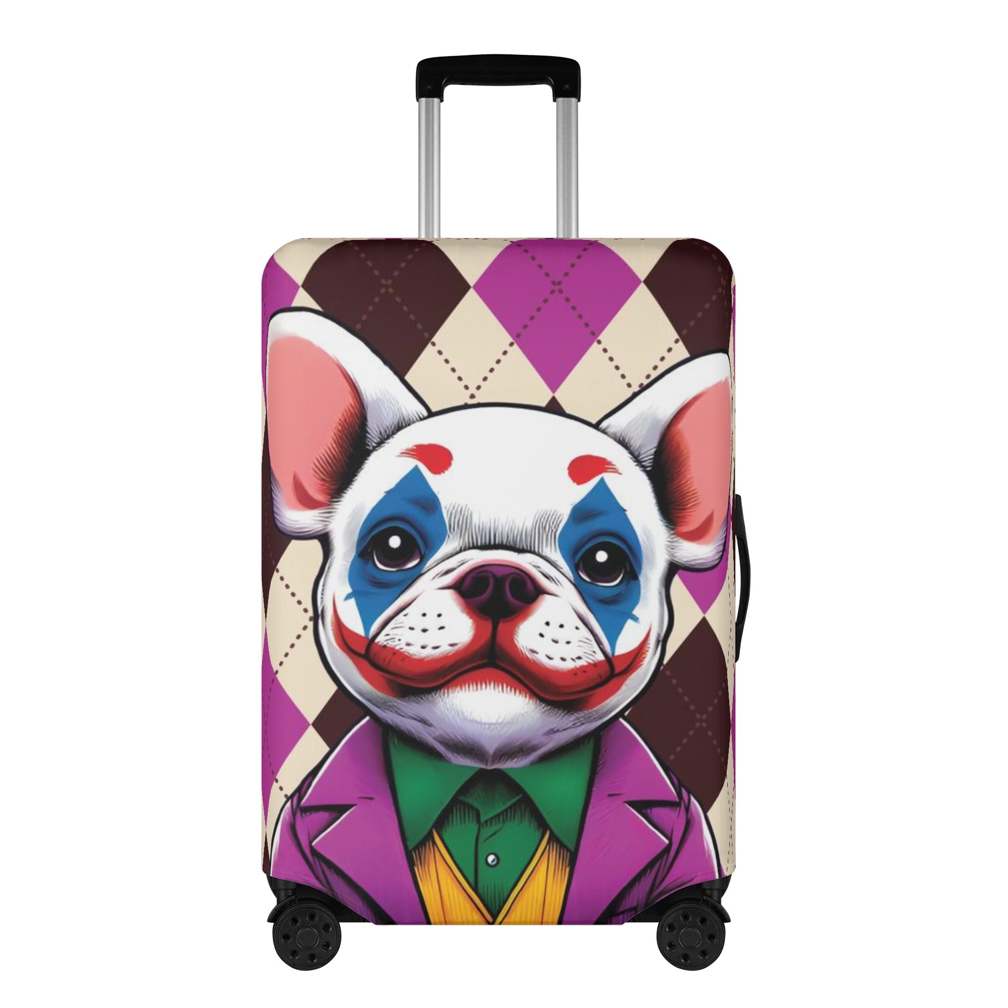 Vet-recommended Frenchie Jax - Safe Luggage Cover Indoor Use