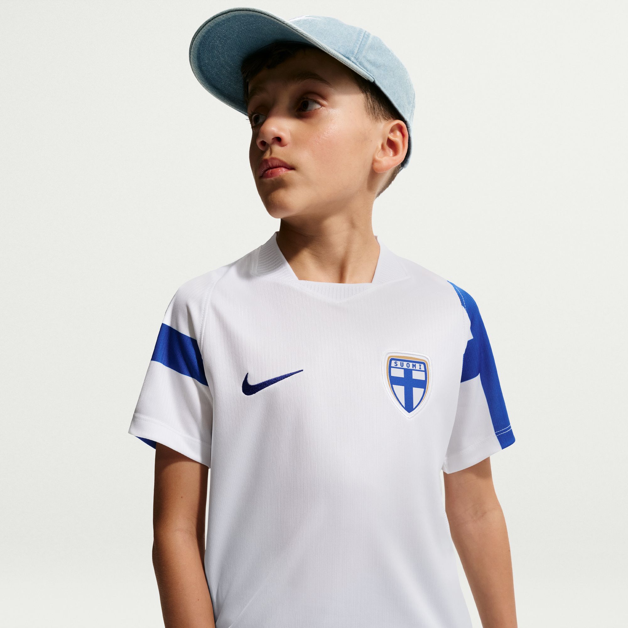[JED] Finland National Team Youth 2026 Home Stadium Replica Jersey - White