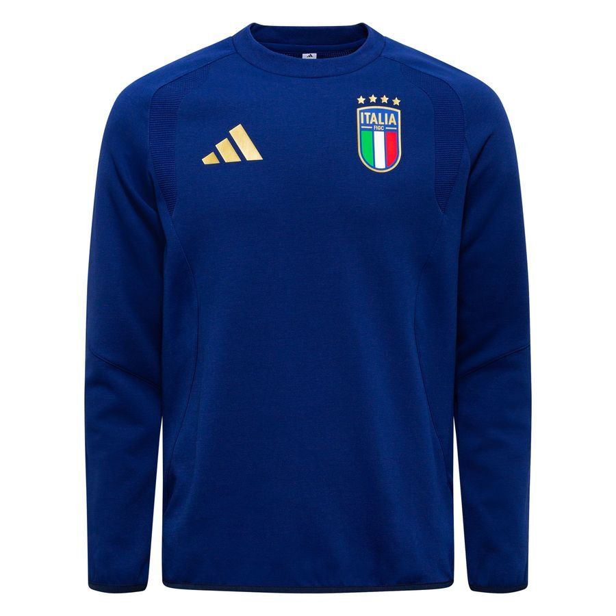 Italy Sweatshirt Tiro 26 Travel Victory Blue Adidas National Team Wear