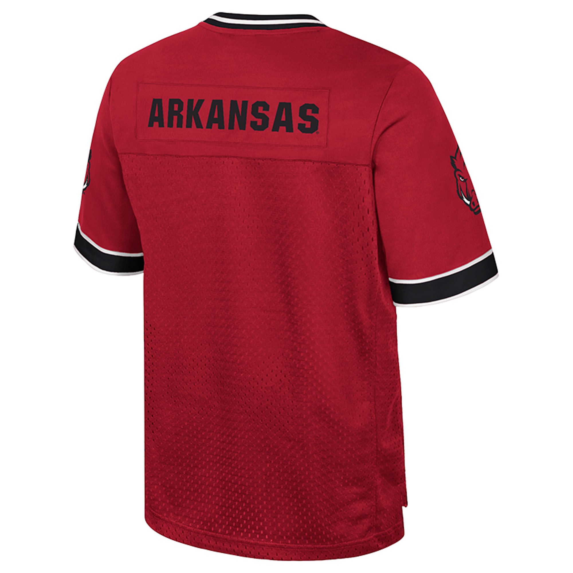 Men's Colosseum Cardinal Arkansas Razorbacks Nothing But The Hits Football Jersey