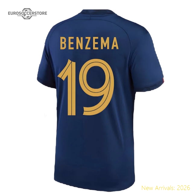 France 2022-2023 Home Shirt - Elite Recycled Polyester Contemporary